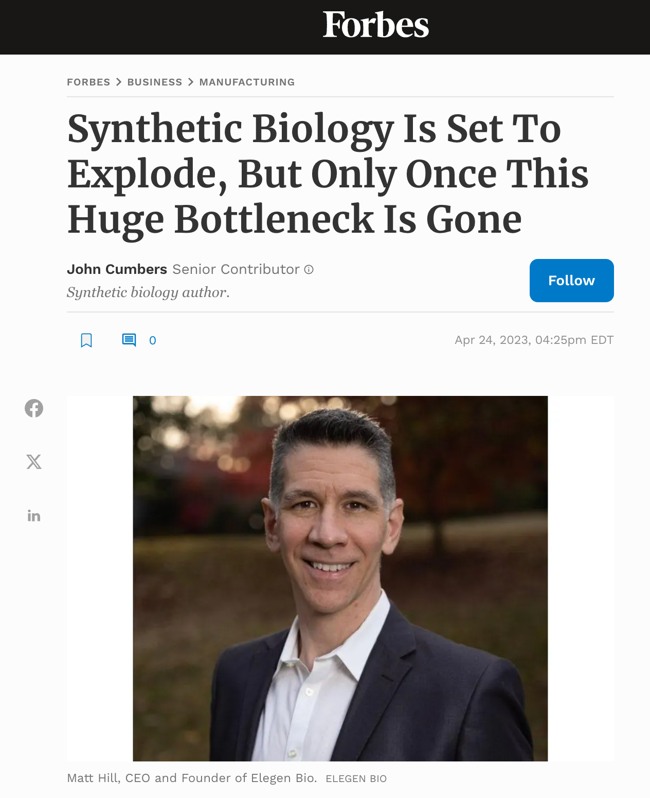 Synthetic Biology Is Set To Explode, But Only Once This Huge Bottleneck Is Gone