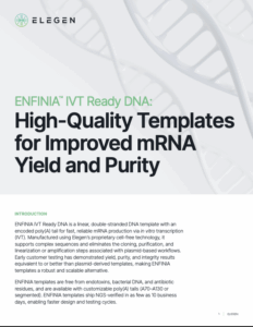 Datasheet for ENFINIA IVT Ready DNA